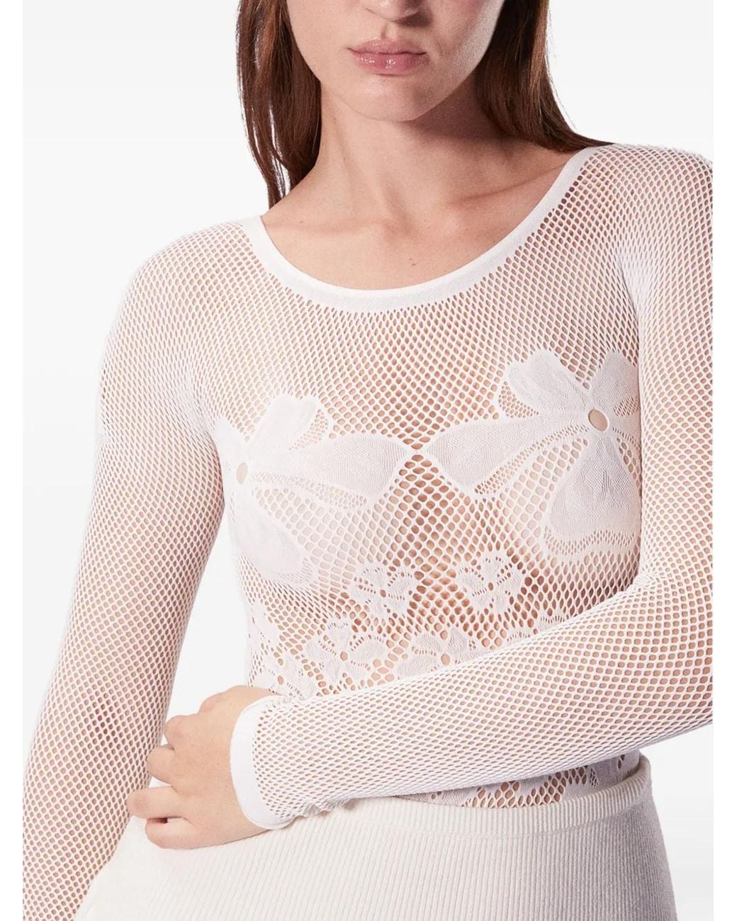 MACCAPANI Body Met Monogram in het White