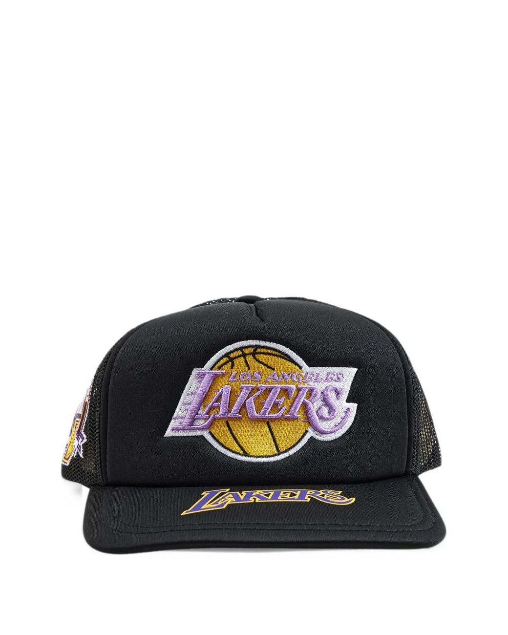Mitchell & Ness Blue X Los Angeles Team Origins Hardwood Classics Trucker Cap for men