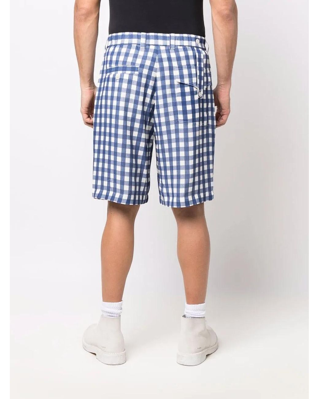 Jacquemus Navy Blue Le Short Gelati Bermuda Shorts for men