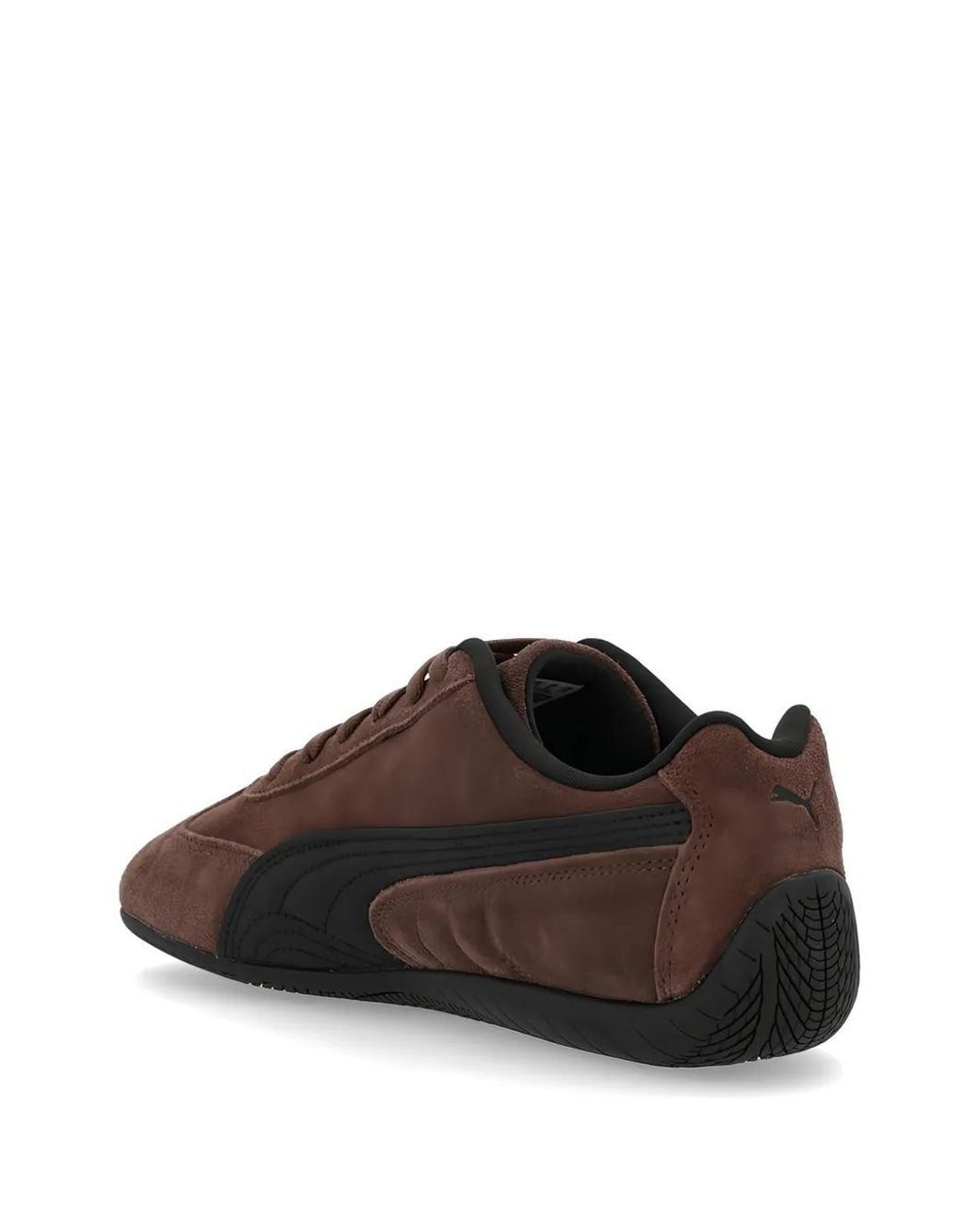 PUMA Brown Speedcat Suede Sneakers