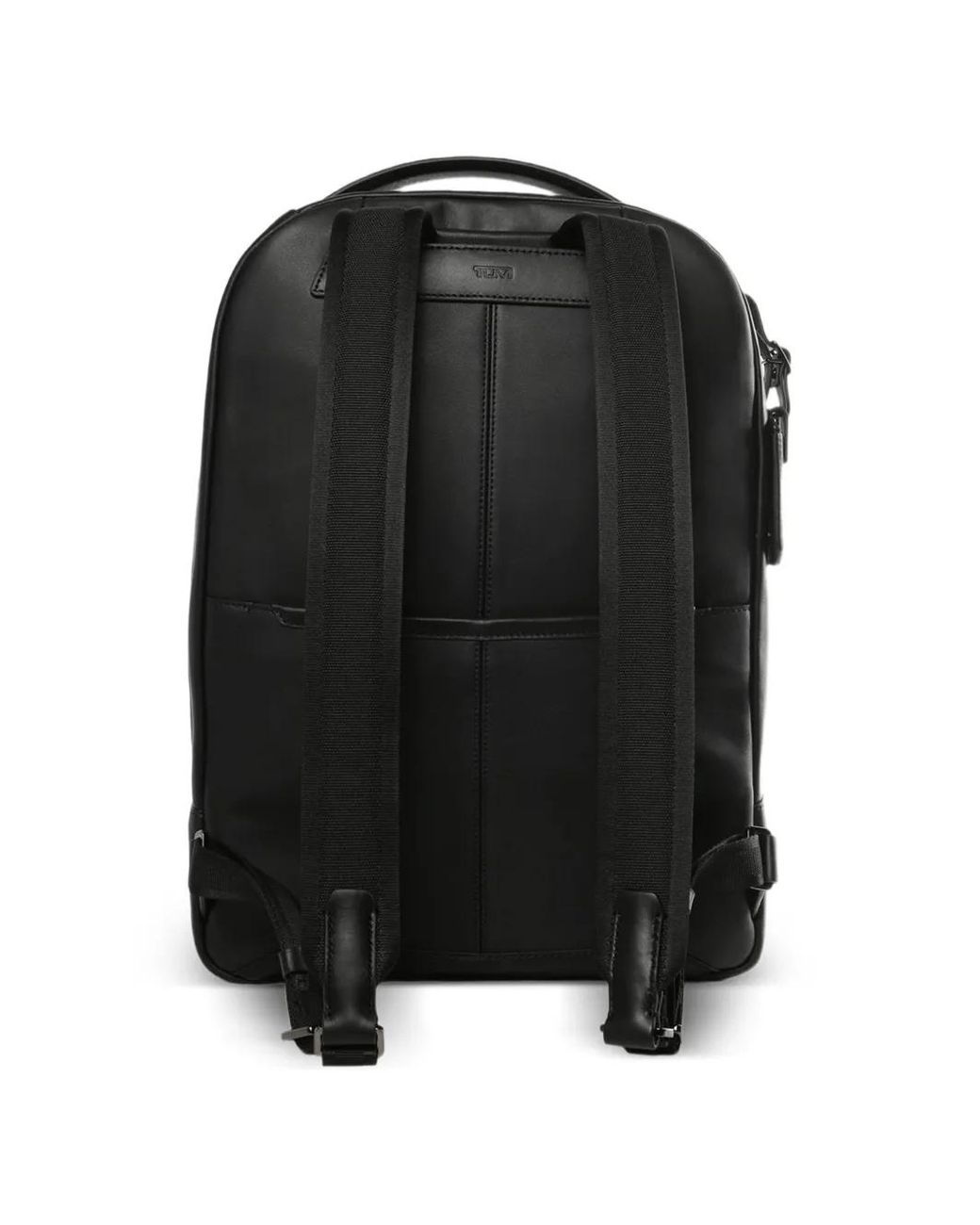 Tumi Black Bradner Zip-Compartment Backpack