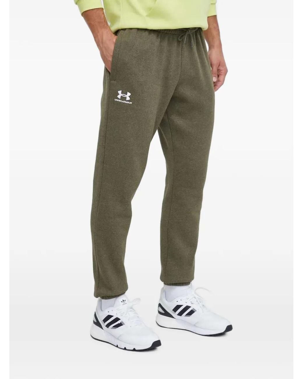 Under Armour Green Pantalon De Jogging Ua Icon À Logo Imprimé Et Lien De Resserrage for men
