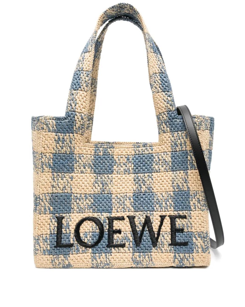 Borsa Loewe Font Media di Loewe in Blue