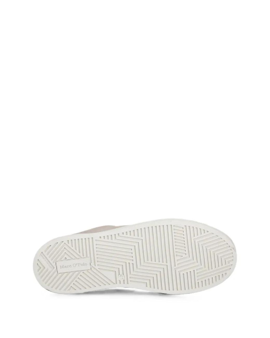 Marc O' Polo White Suede Lace-Up Sneakers for men