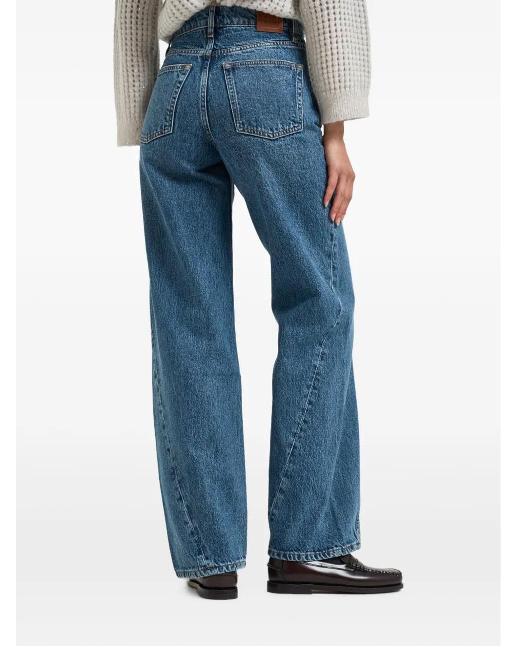 Anine Bing Blue Brie Jeans 33"