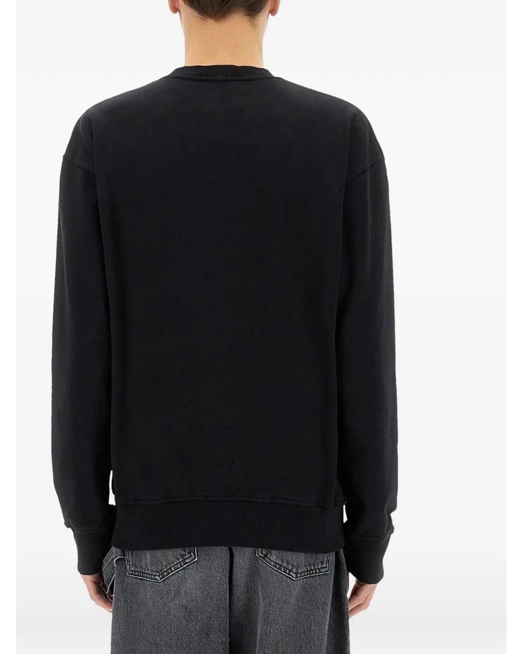 J.W. Anderson Black Cotton Sweater for men
