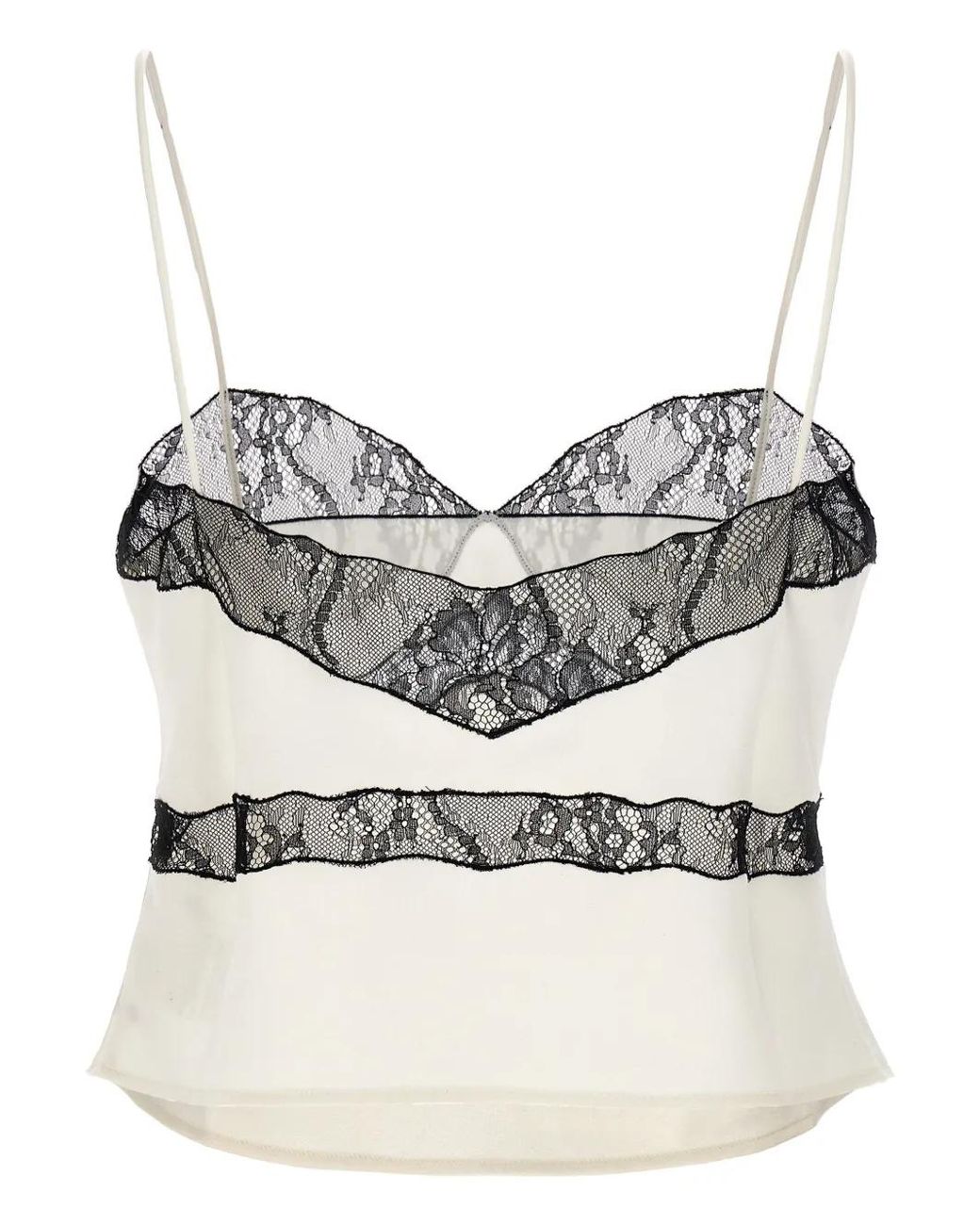 ANDAMANE Gray Narcisa Top