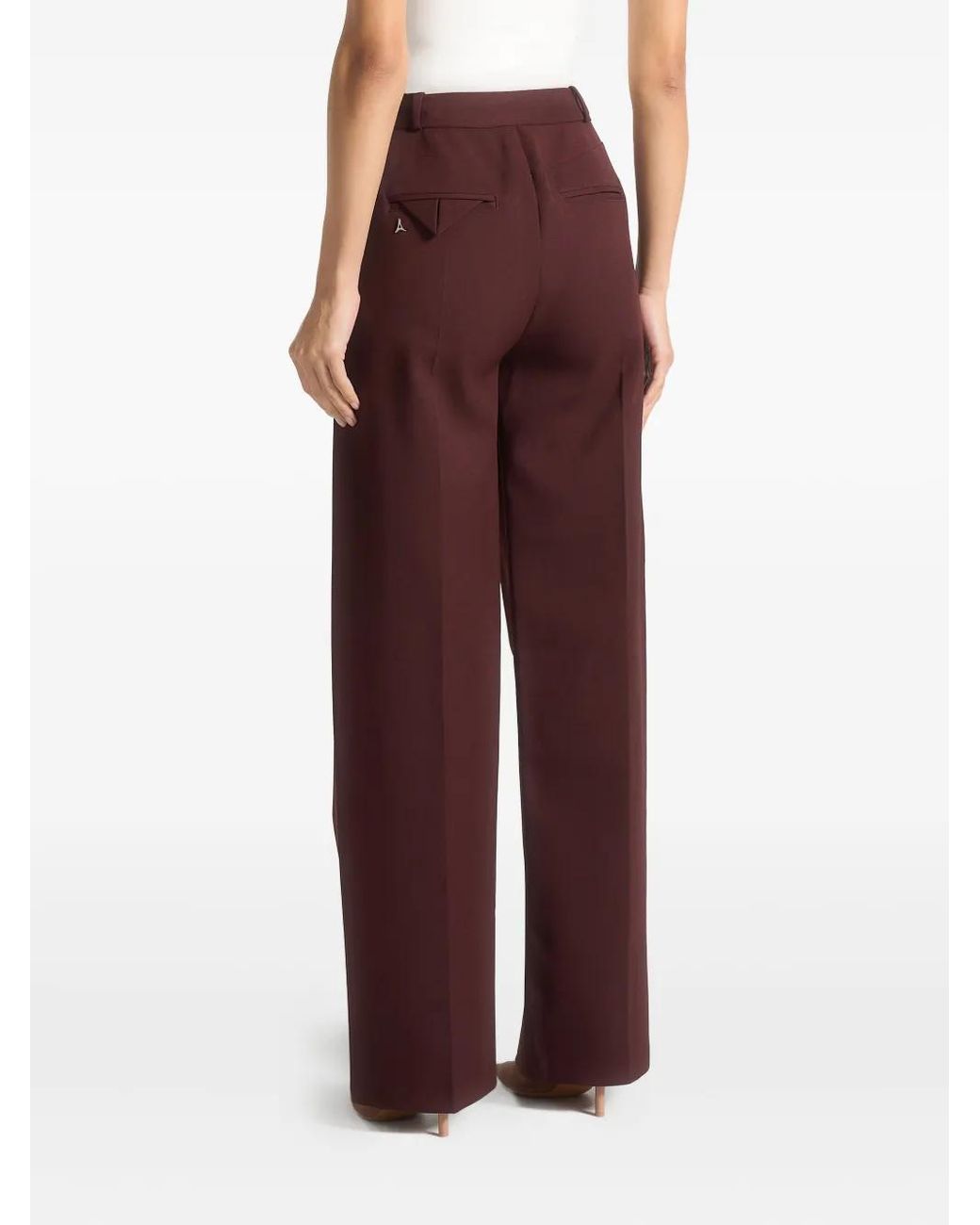 Manière De Voir Julie Tailored Twin Pleat Trousers
