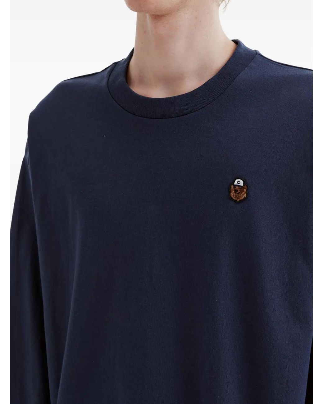 Chocoolate Blue T-Shirt À Manches Longues for men