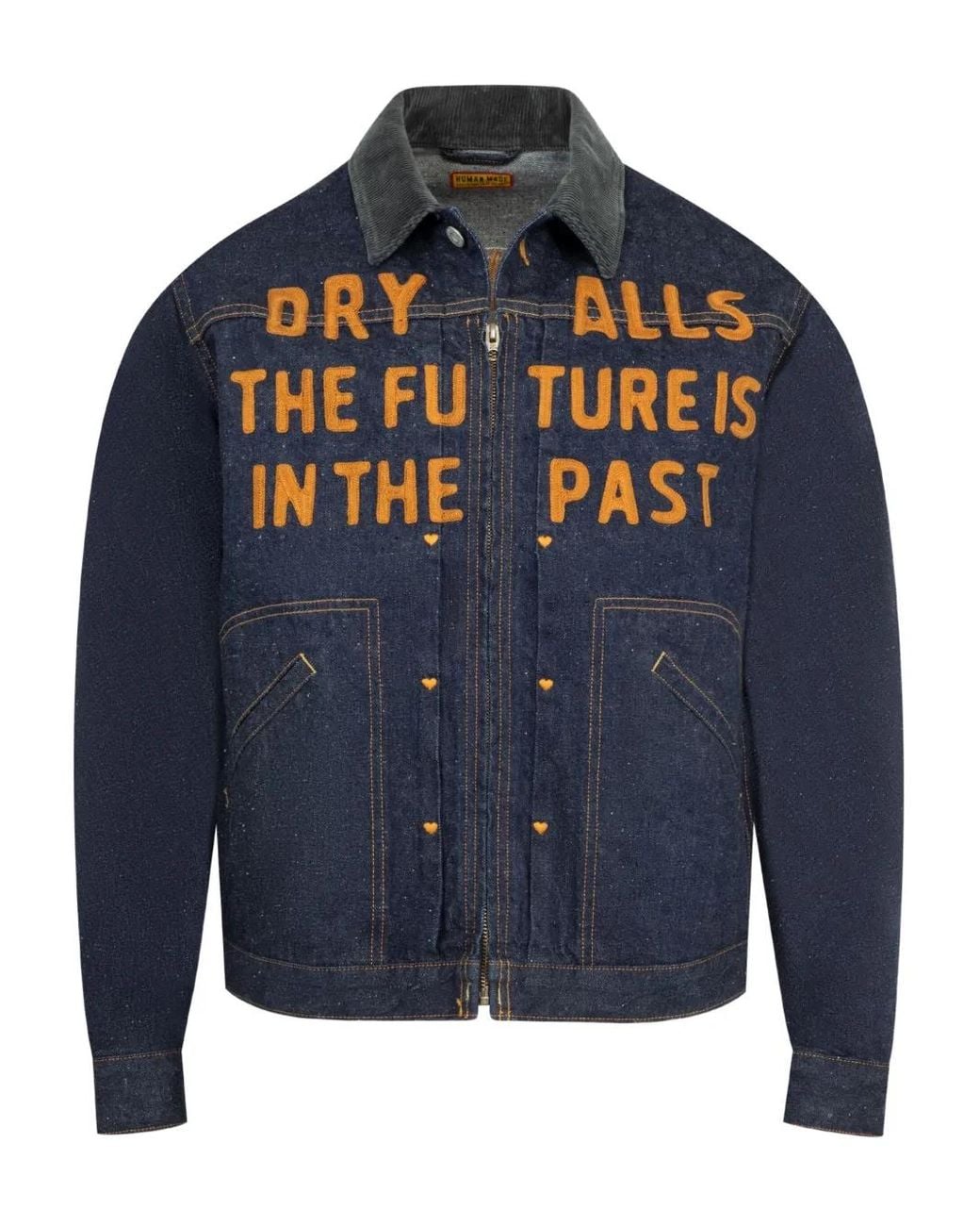 HUMAN MADE デニムジャケットZIP-UP DENIM JACKET Human Made Work Zip-Up Denim Jacket in Blue for Men | Lyst UK