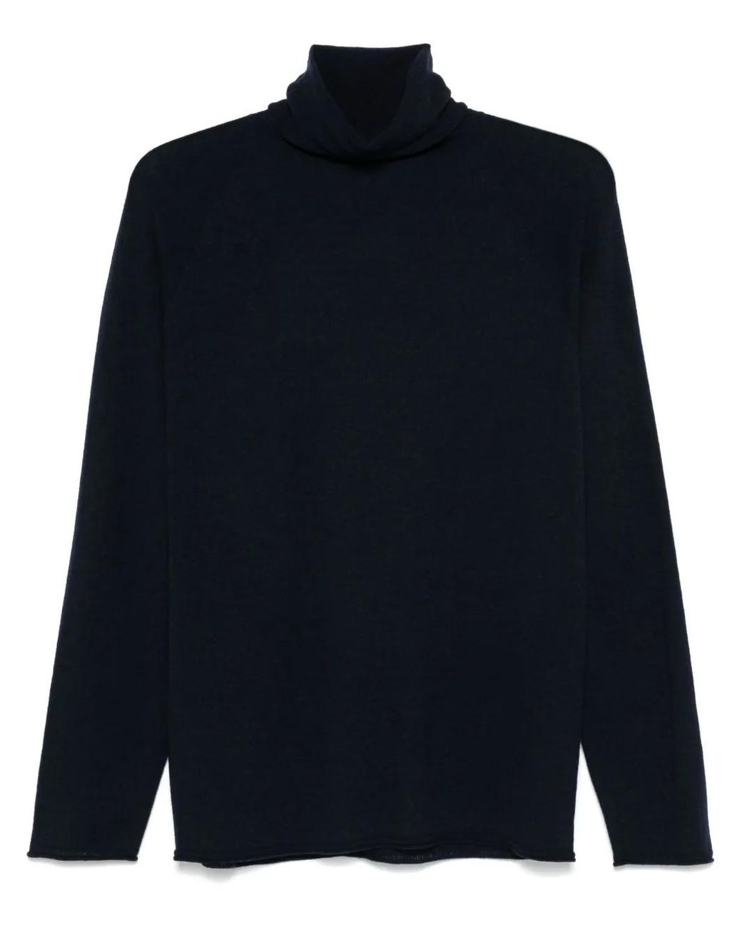 Roberto Collina Blue High-Neck Sweater for men