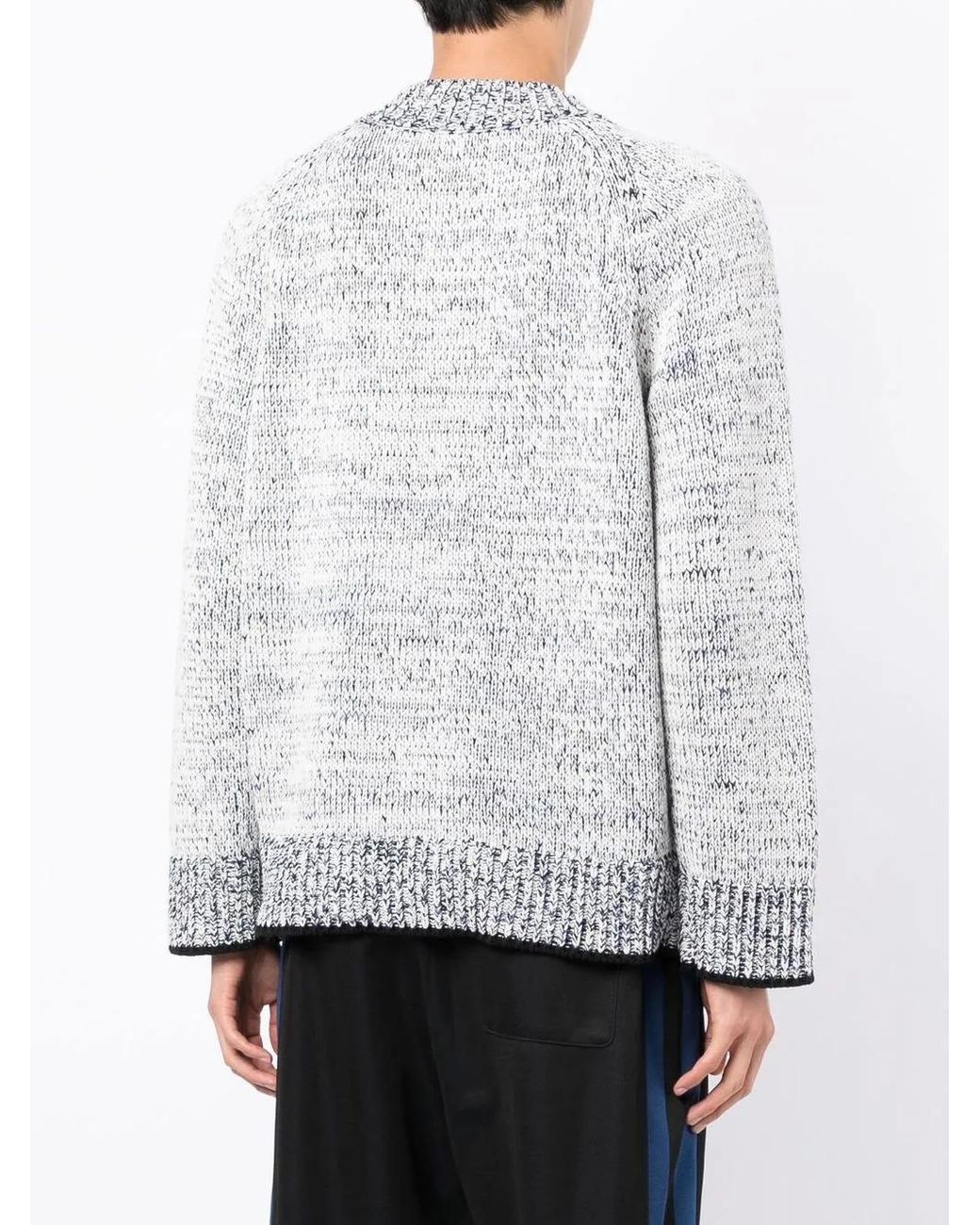3.1 Phillip Lim Gray Marl-Knit Jumper for men