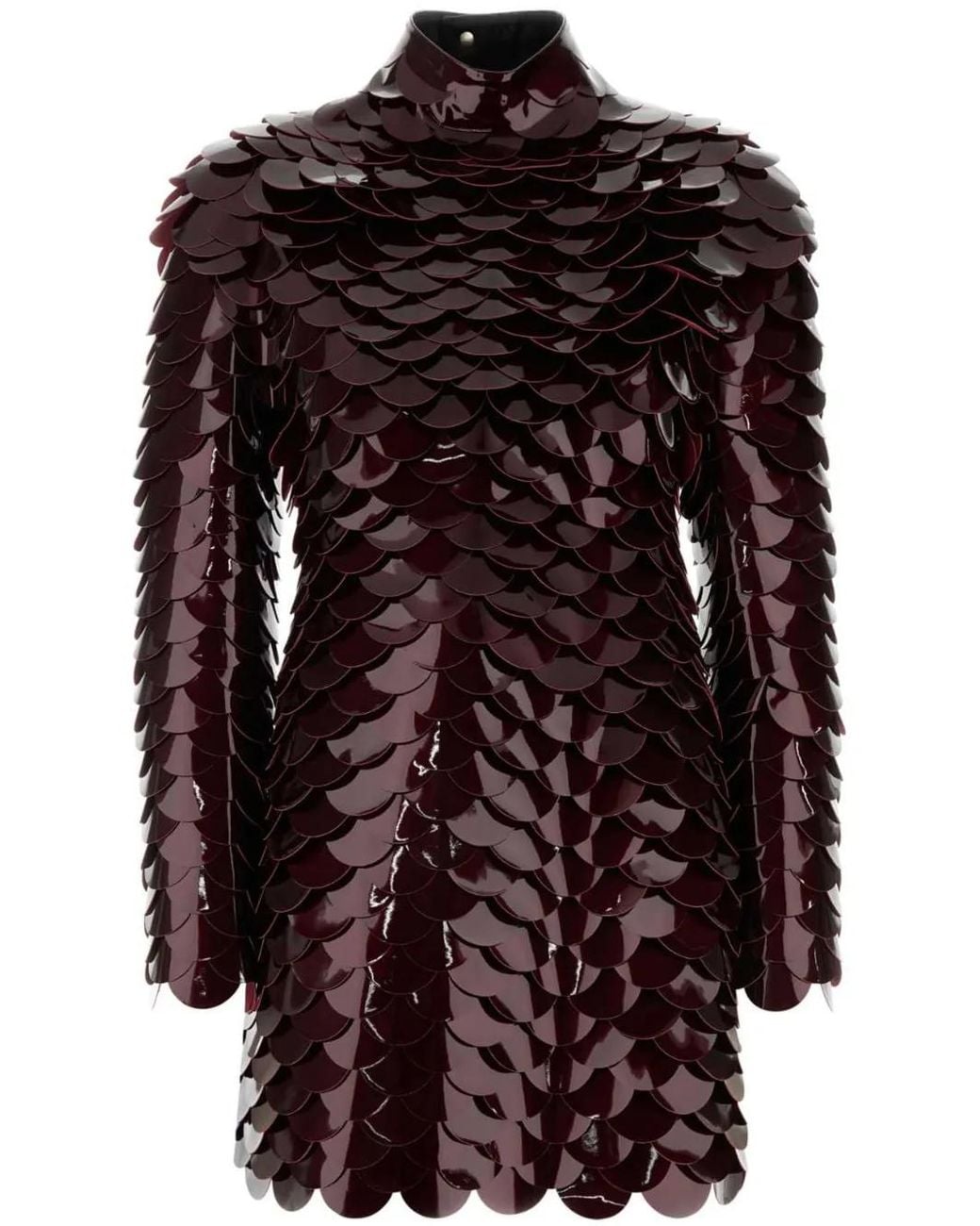 chinese dress ladies Plus Size Sasha Faux Leather Mini Dress main image 1
