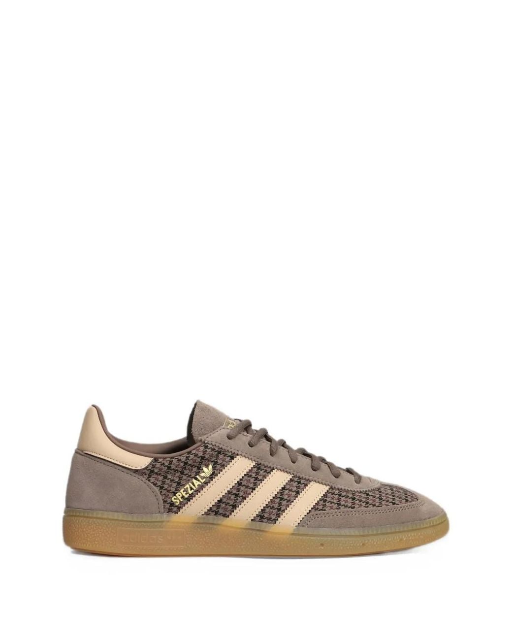 Adidas Brown Handball Spezial Shoes for men