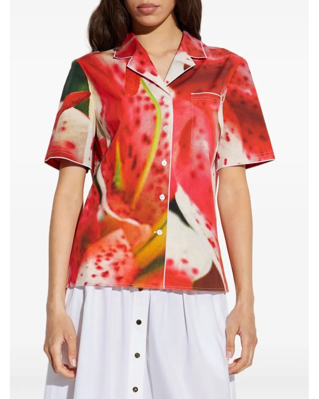 Tory Burch Red Shirts