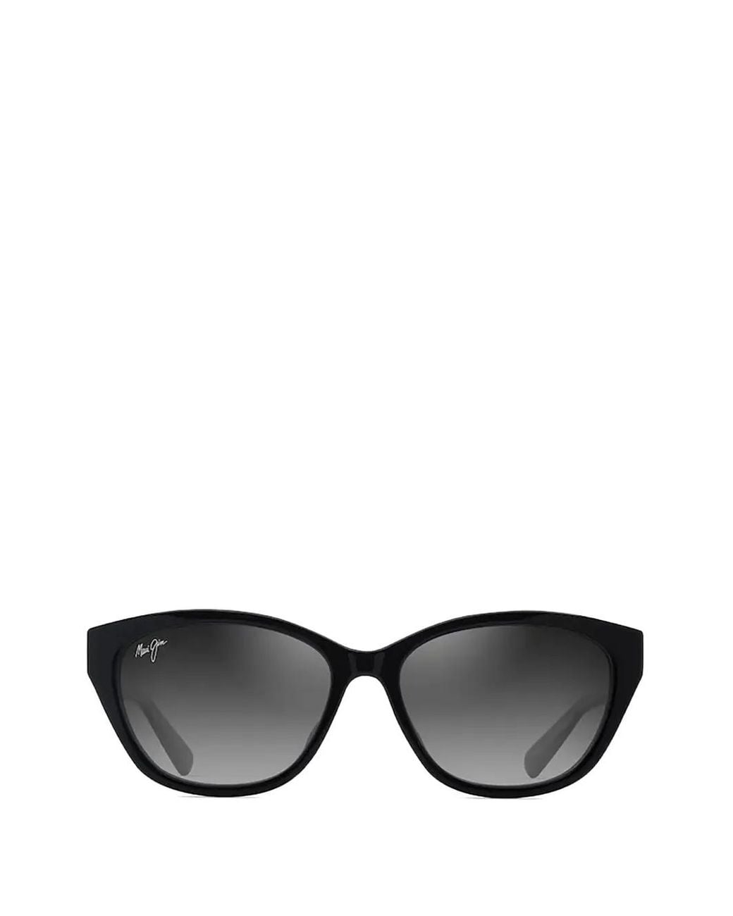 Maui Jim Black Punono Cat-Eye Sunglasses
