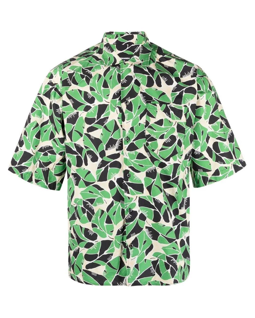 DSquared² Overhemd Met Print in het Green voor heren