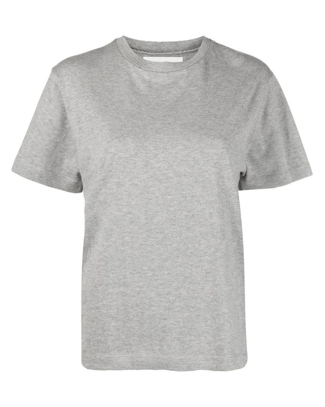 Extreme Cashmere Gray Cuba Short-Sleeved T-Shirt
