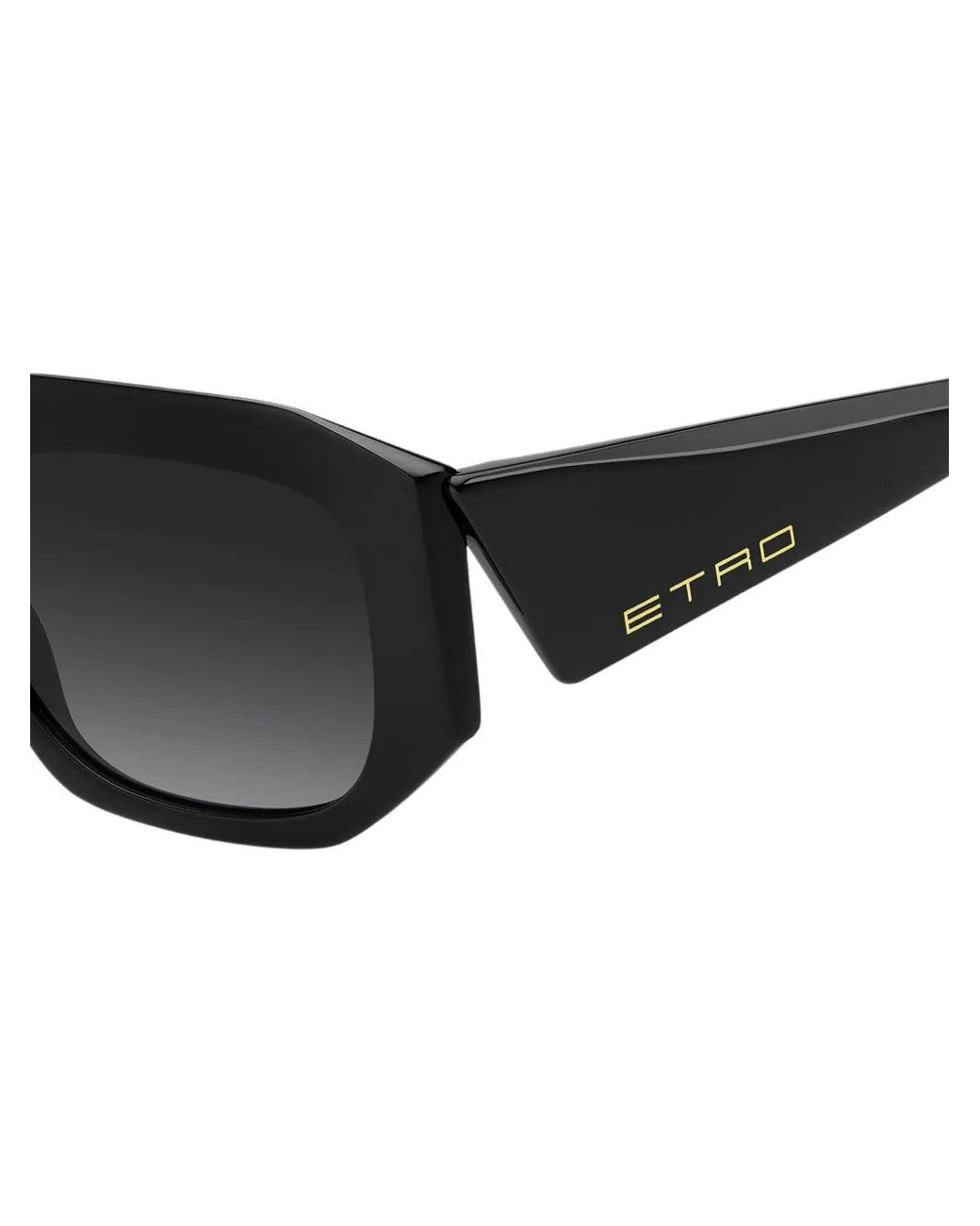 Etro Black Rectangle-Frame Sunglasses