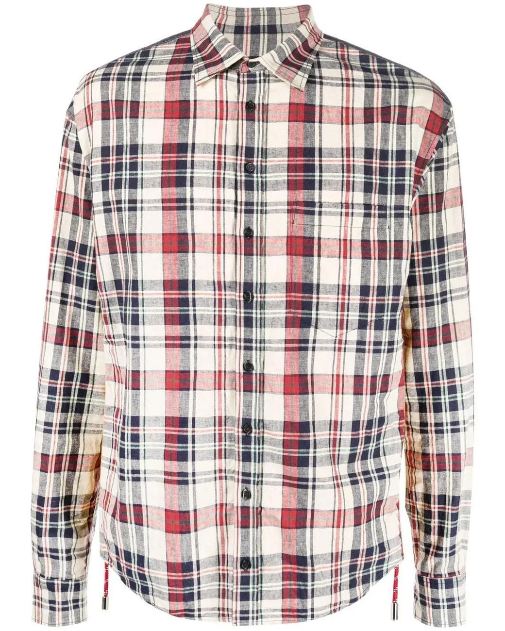 DSquared² Geruit Overhemd in het Red voor heren