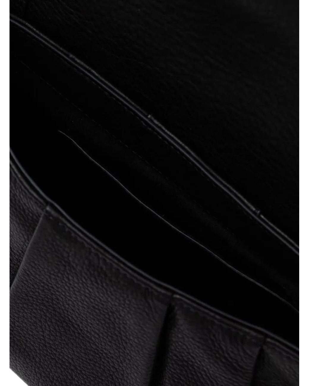 Miss Sixty Black Stud-Embellished Buckle-Detail Shoulder Bag