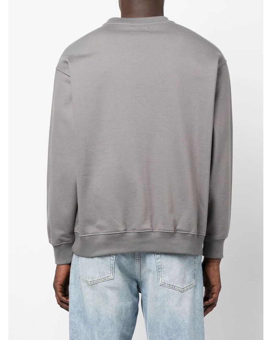 Rassvet (PACCBET) Gray Logo-Print Detail Sweatshirt for men