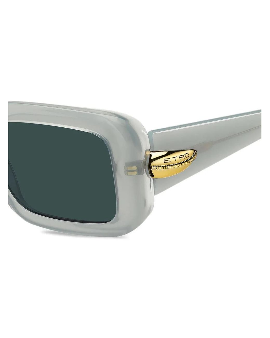 Etro Green Drop Sunglasses
