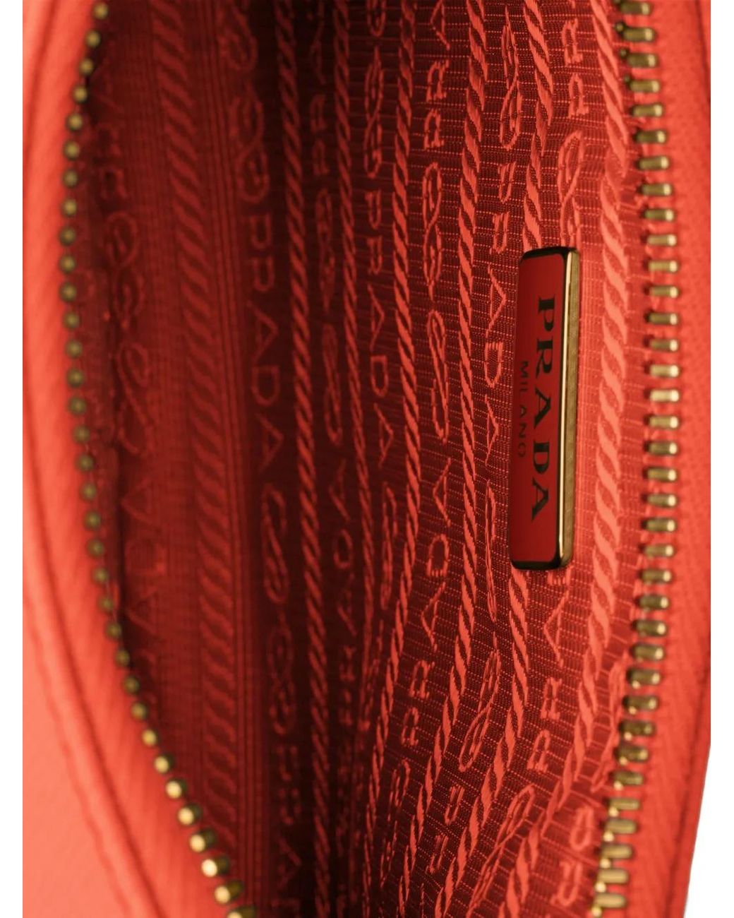Prada Red Re-Edition 2005 Saffiano Leather Mini Bag