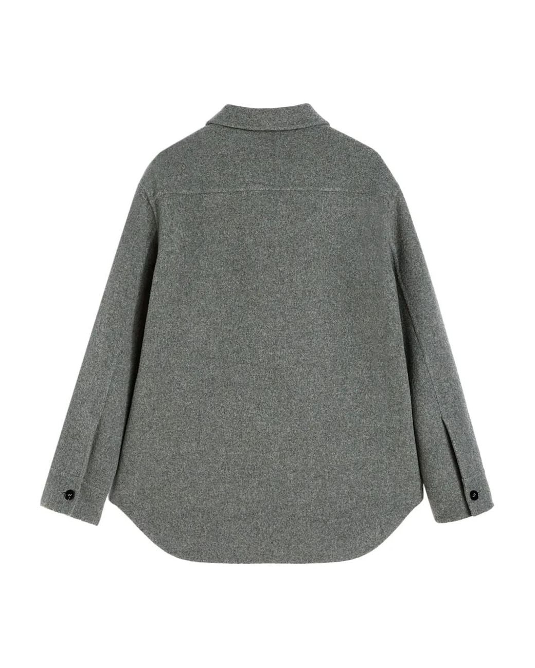 Jil Sander Gray Wool Jacket for men