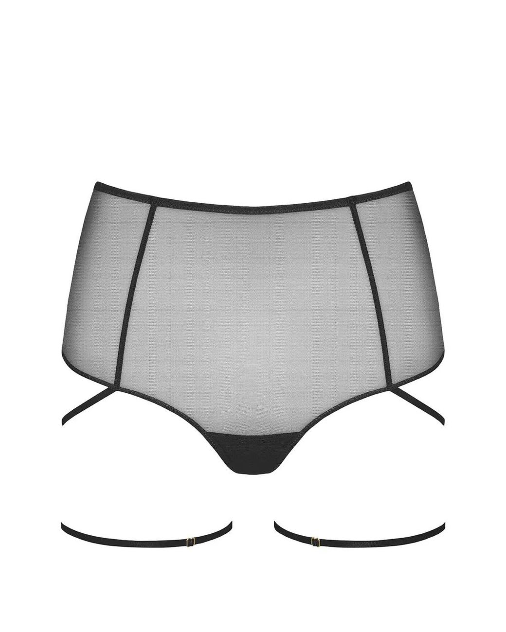 Maison Close White 'Amoureuse High-Waist Thong
