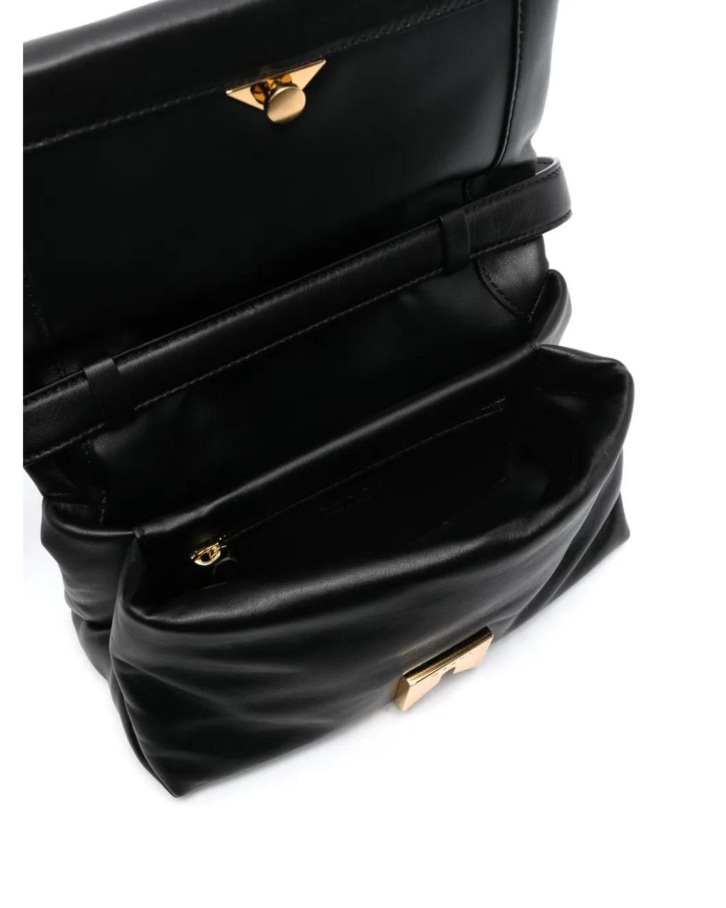 Marni Black Prisma Padded Crossbody Bag