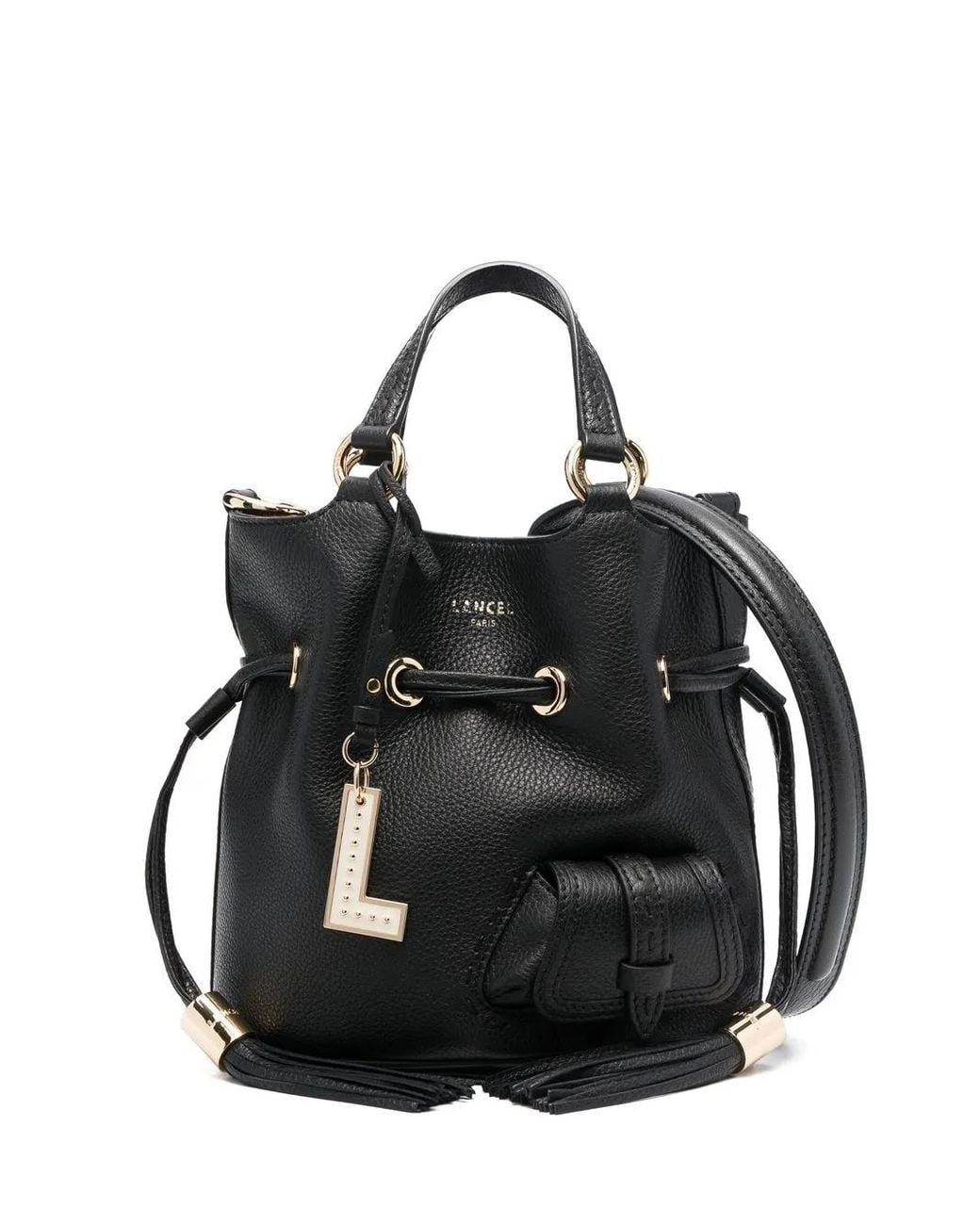 Lancel Black Small Premier Flirt Bucket Bag