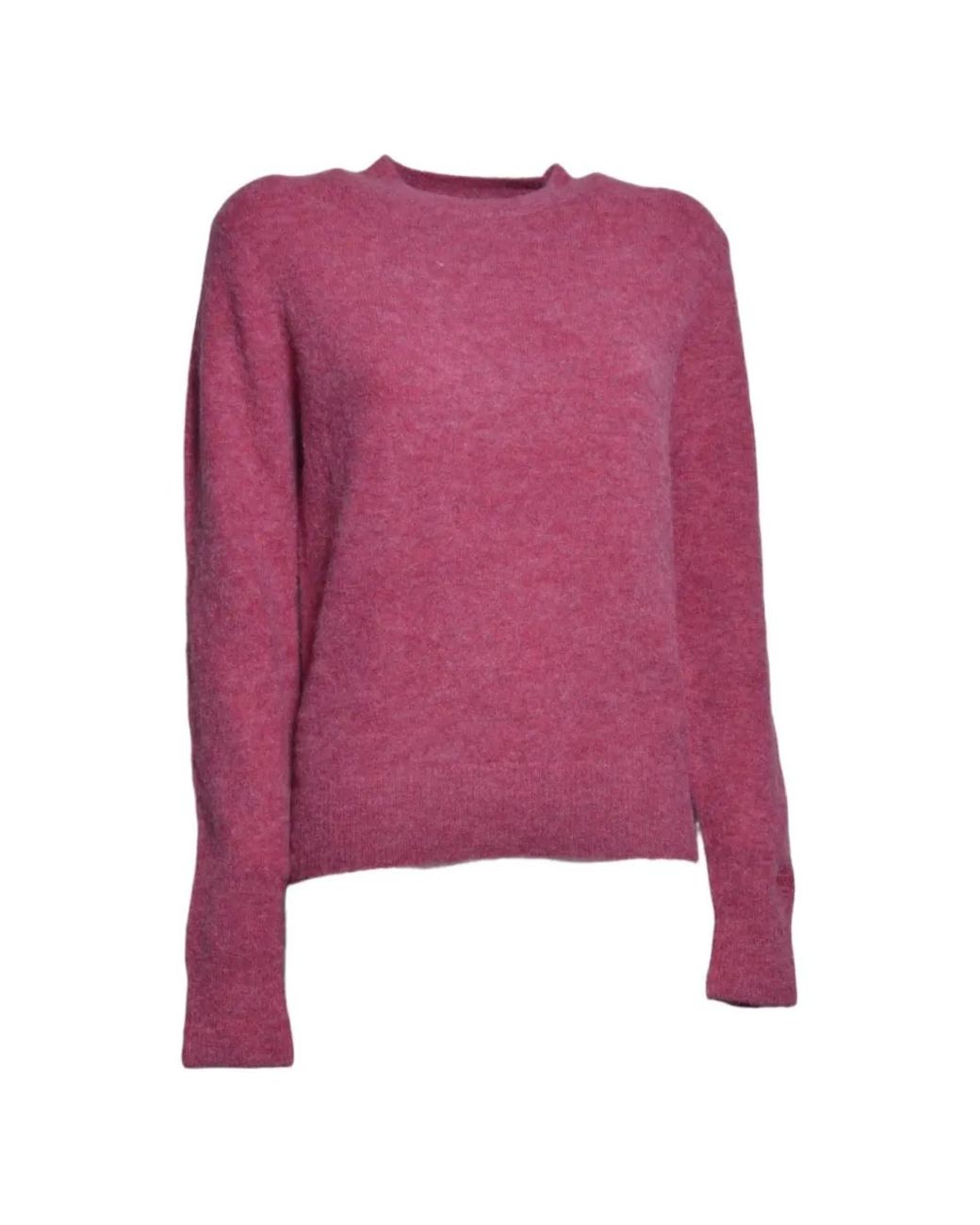 Mc2 Saint Barth Purple Crew-Neck Long-Sleeve Sweater