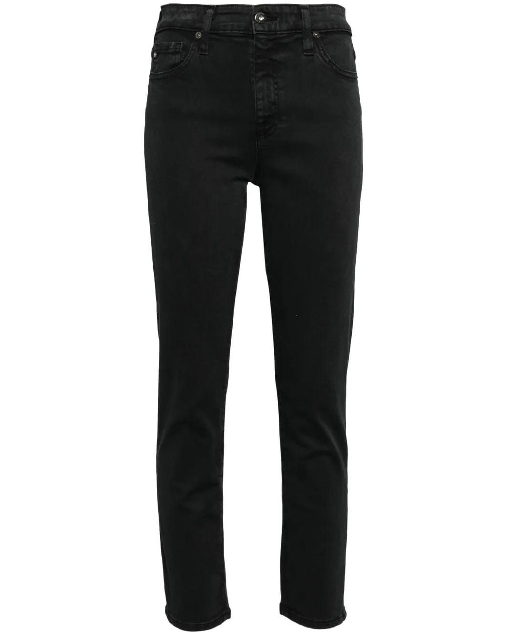 AG Jeans Black Mira Skinny Jeans