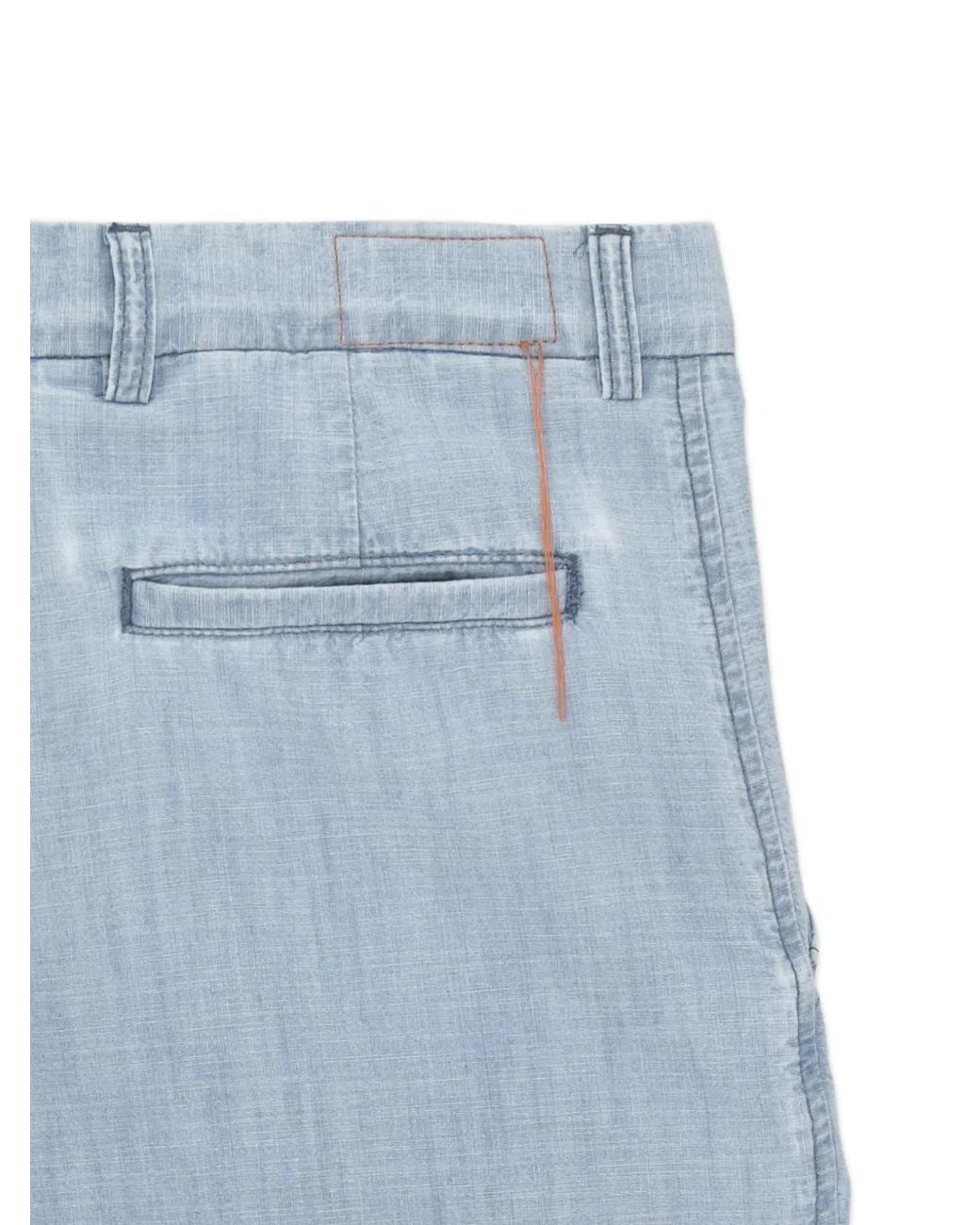 Fortela Blue Jelene Side-Pocket Trousers