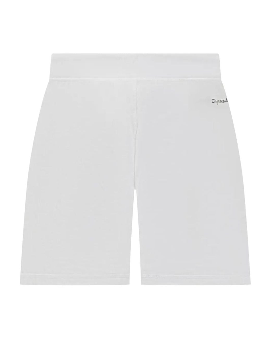 DSquared² White Printed Track Shorts