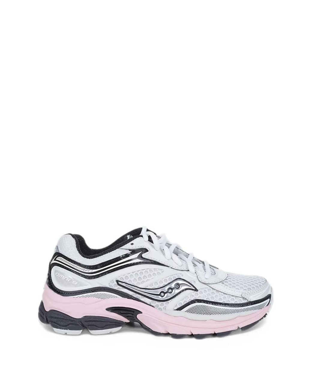 Saucony White Progrid Omni 9 Sneakers