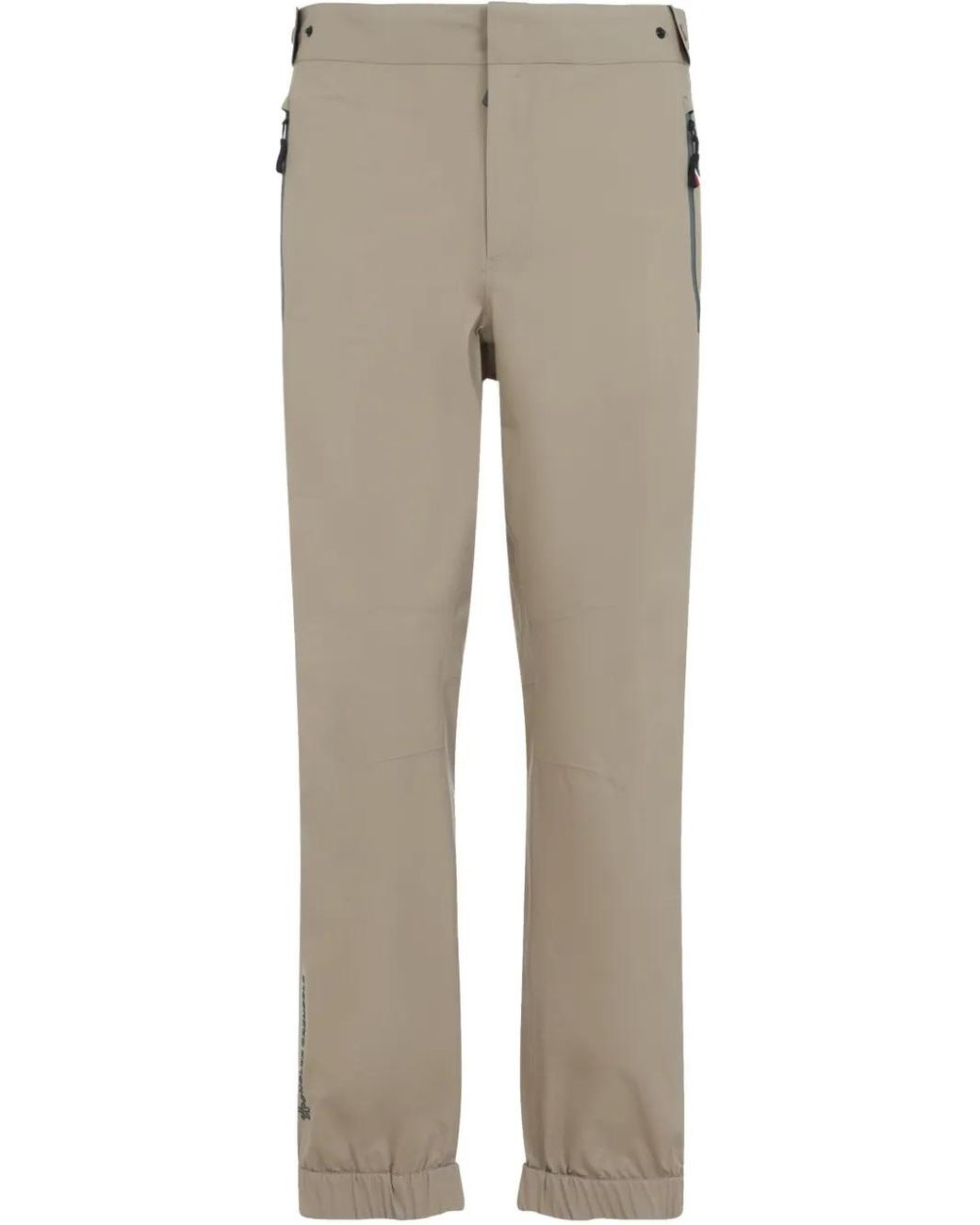 Moncler Straight Broek in het Natural voor heren