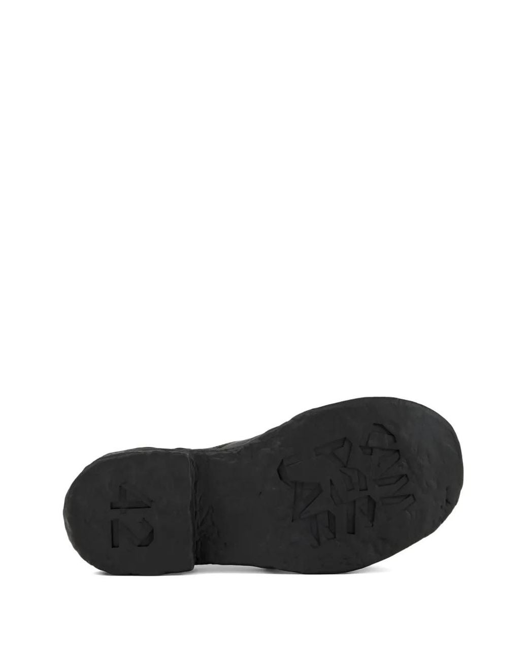 CAMPERLAB Black Smooth Leather Lace-Up Shoes Vamonos