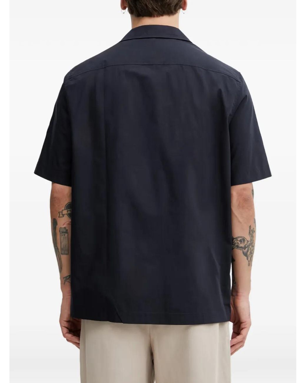 Fred Perry Black Short-Sleeve Shirt for men