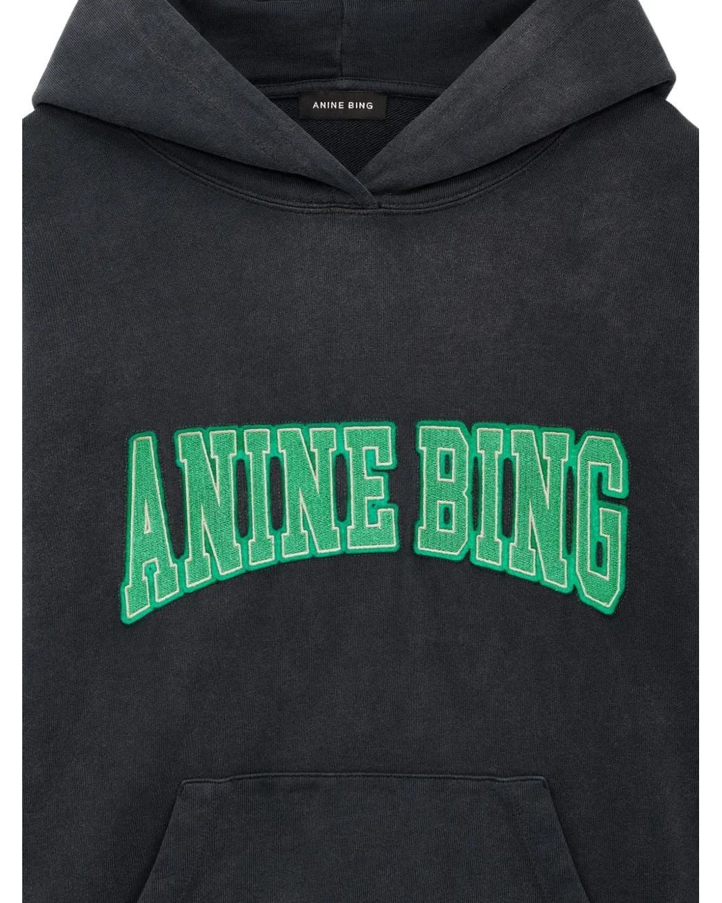 Anine Bing Black Harvey Hoodie