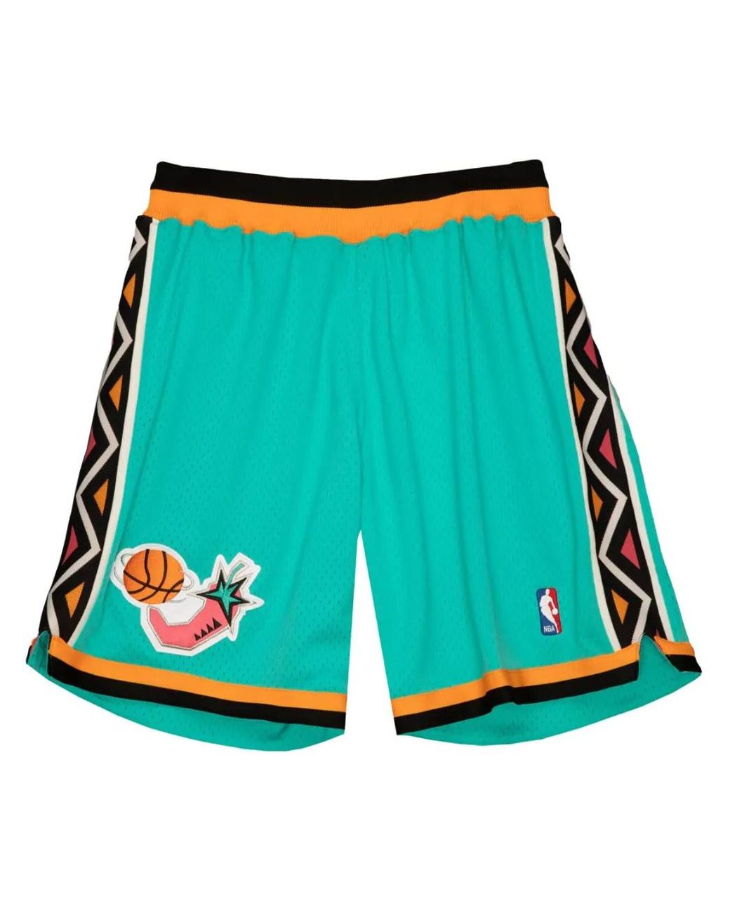 Mitchell & Ness Green "Nba All Star Games 1996" Basketball Short for men