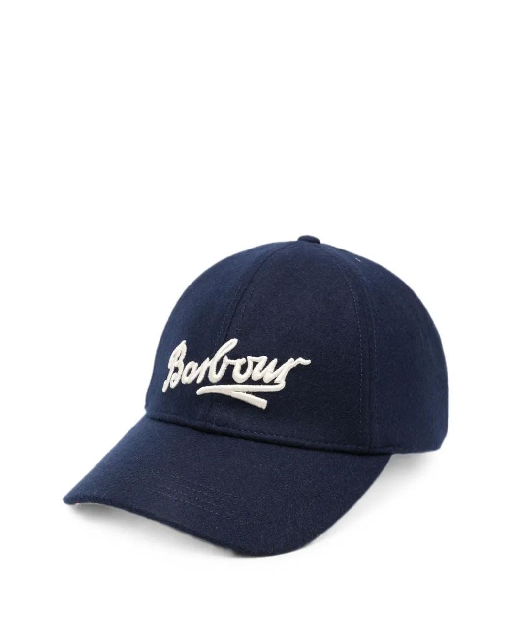 Barbour Blue Casquette Bowery À Logo Brodé
