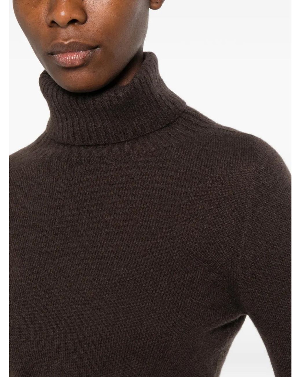 Oliver Lattughi Black Roll-Neck Sweater