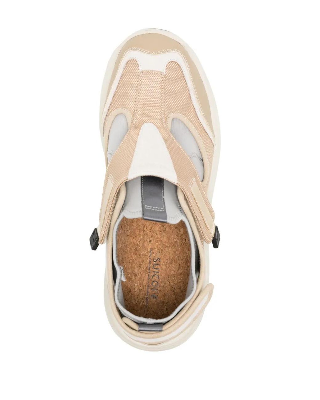 Suicoke Natural Tred Logo-Patch Sneakers