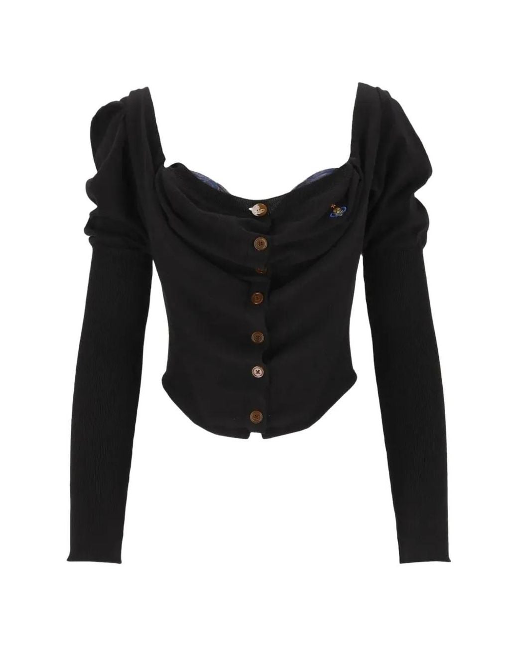 Vivienne Westwood Black Bea Corset Top
