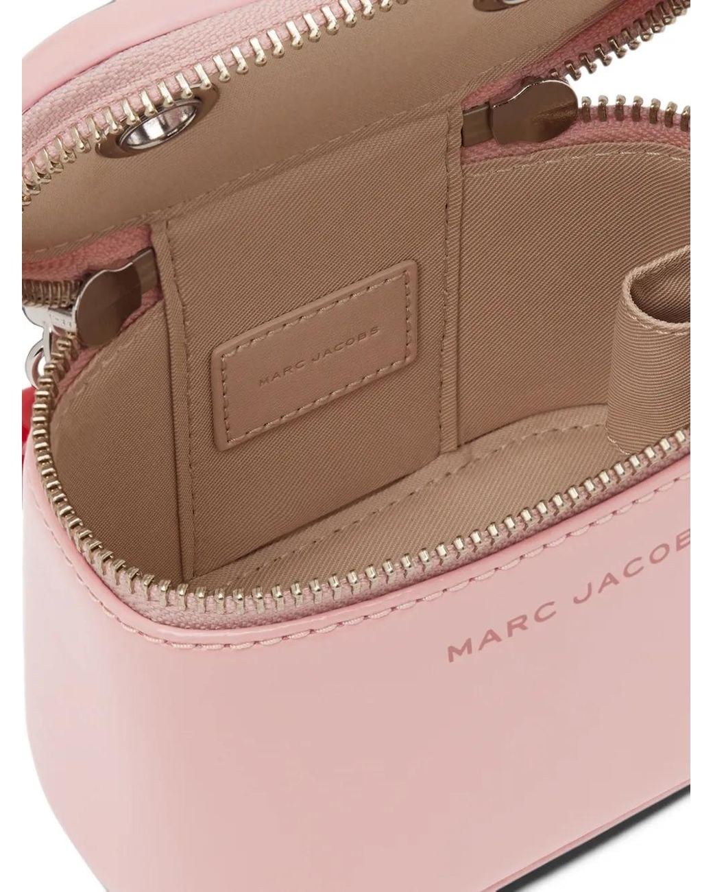Mini Bagas Marc Jacobs Cherry-Charm Mini Vanity Bag in Pink | Lyst