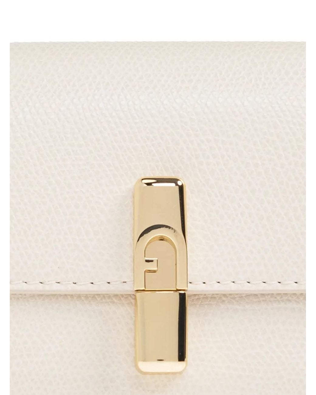 Furla Natural Small Iride Leather Wallet
