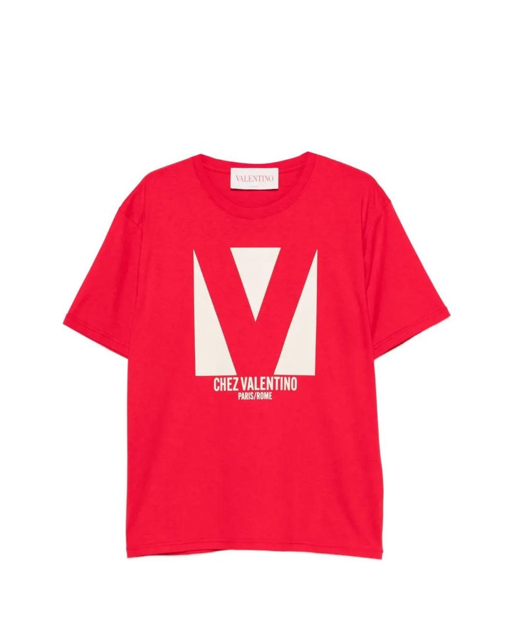 Valentino Garavani Pink Chez Short-Sleeved T-Shirt for men