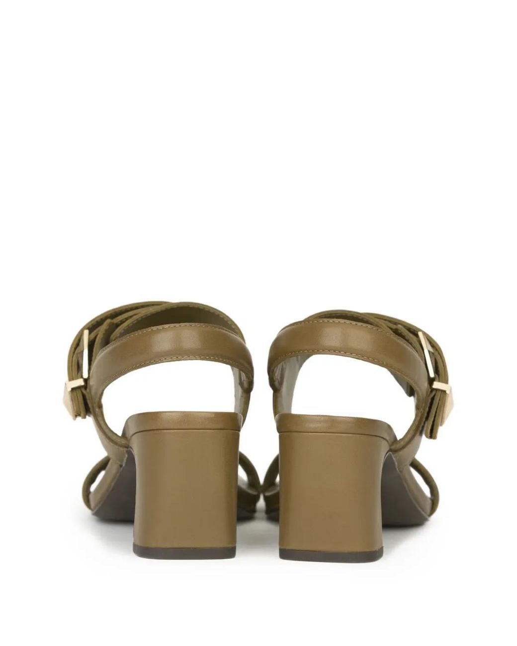 Ash Metallic Era Heeled Sandals